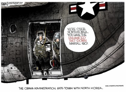 Obama Gets Tough With North Korea