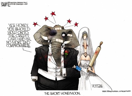 The GOP Short Honeymoon With Voters