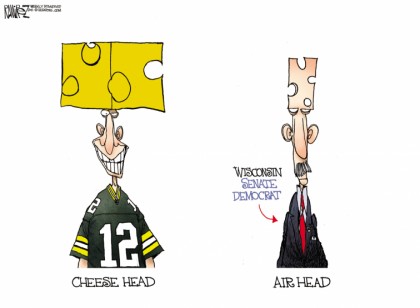 Cheese Head vs. Air Head