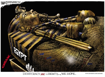 Egypt: Deomcracy and Liberty... We Hope