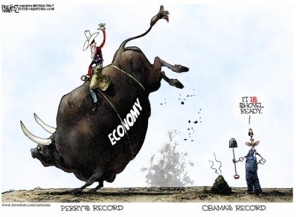 Perry Record Vs. Obama Record