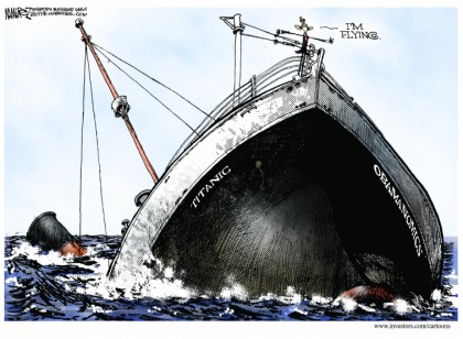Obamanomics Sinking Ship