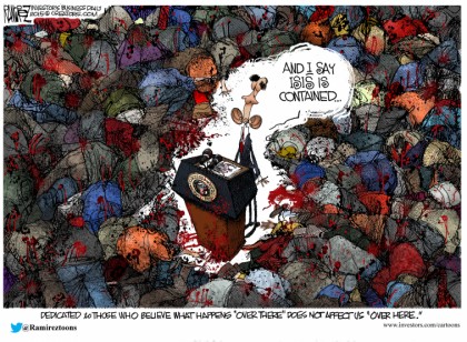 Obama Says ISIS Contained