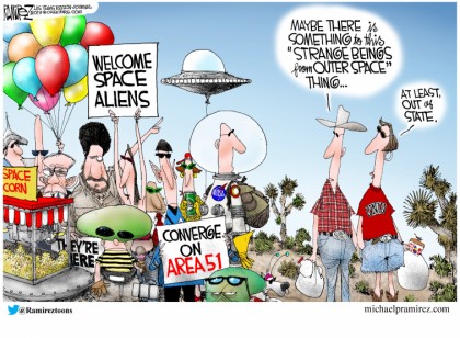 Welcome Space Aliens