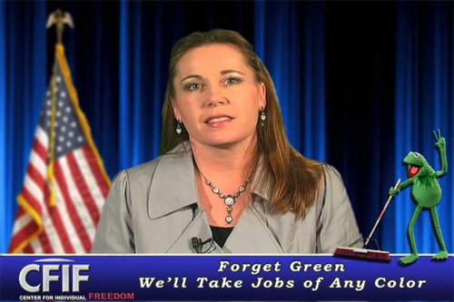 Forget Green We'll Take Jobs of Any Color
