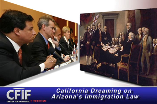 California Dreaming on Arizona's Immigration Law