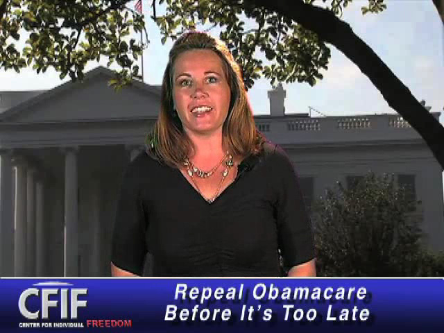 Repeal ObamaCare Before It's Too Late
