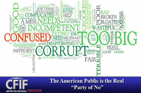 The American Public is the Real "Party of No"