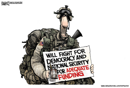 Troops Beg