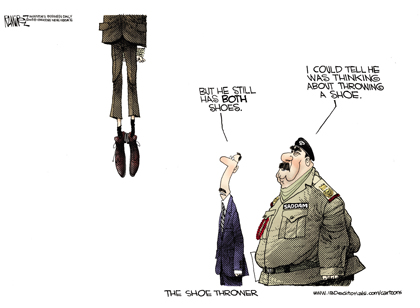 The Shoe Thrower