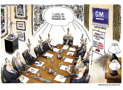 Obama GM Reconstruction Plan