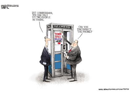 Town Hall Meeting Here