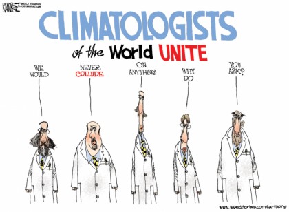 Climatologists of the World Unite