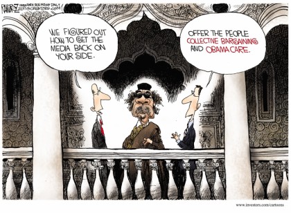 What Gadhafi Can Offer to Get the People Back On His Side