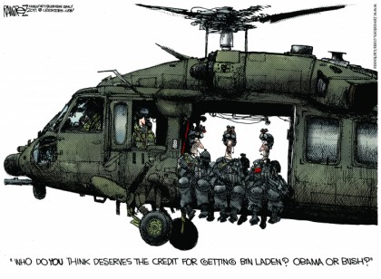 Who Deserves Credit for Getting Bin Laden
