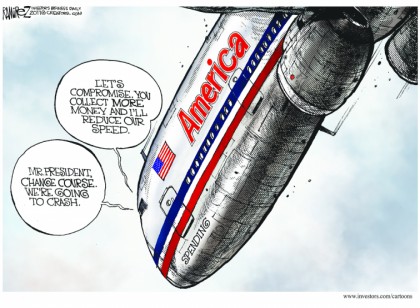 Change Spending Course, Mr. President