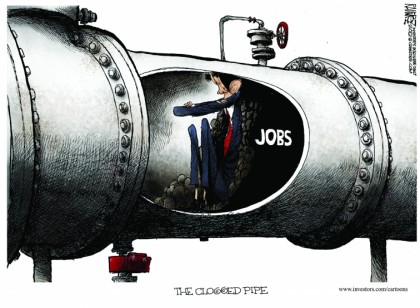 The Clogged Jobs Pipe