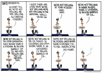 We Are Not Drilling...