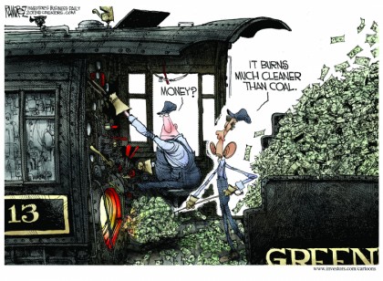 It Burns Much Cleaner Than Coal