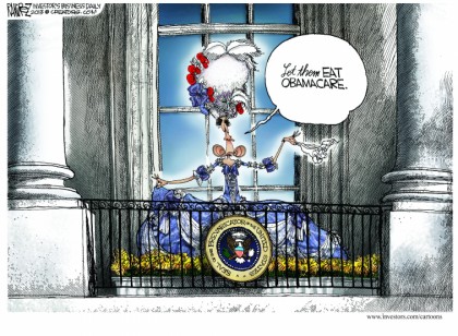 Let Them Eat ObamaCare