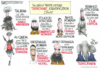 Official WH Terrorist Identification Chart