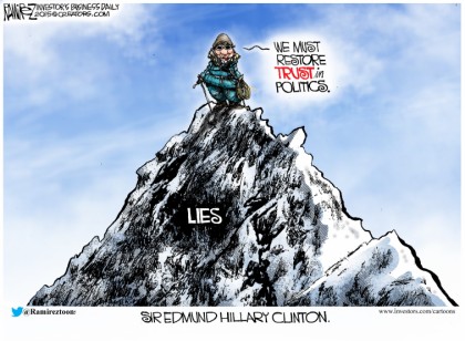 Sir Edmond Hillary Clinton