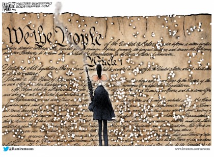 Shooting Holes In The Constitution