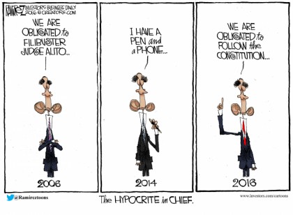 The Hypocrite In Chief