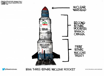Iran Three Stage Nuclear Rocket