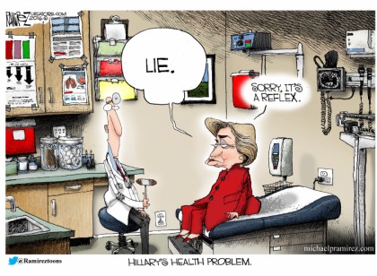 Hillary Health Problem