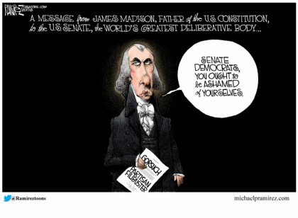 A Message from James Madison to Senate Dems