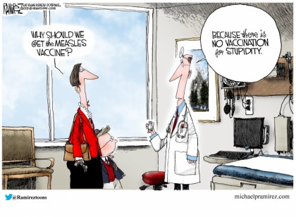 No Vaccination For Stupidity