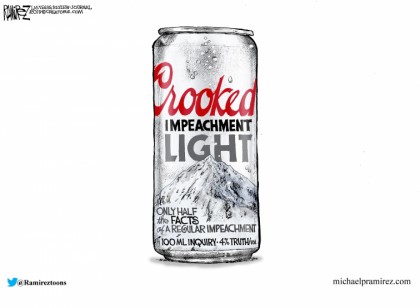 Crooked Impeachment Light