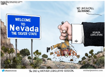 Nevada Legislature Mining